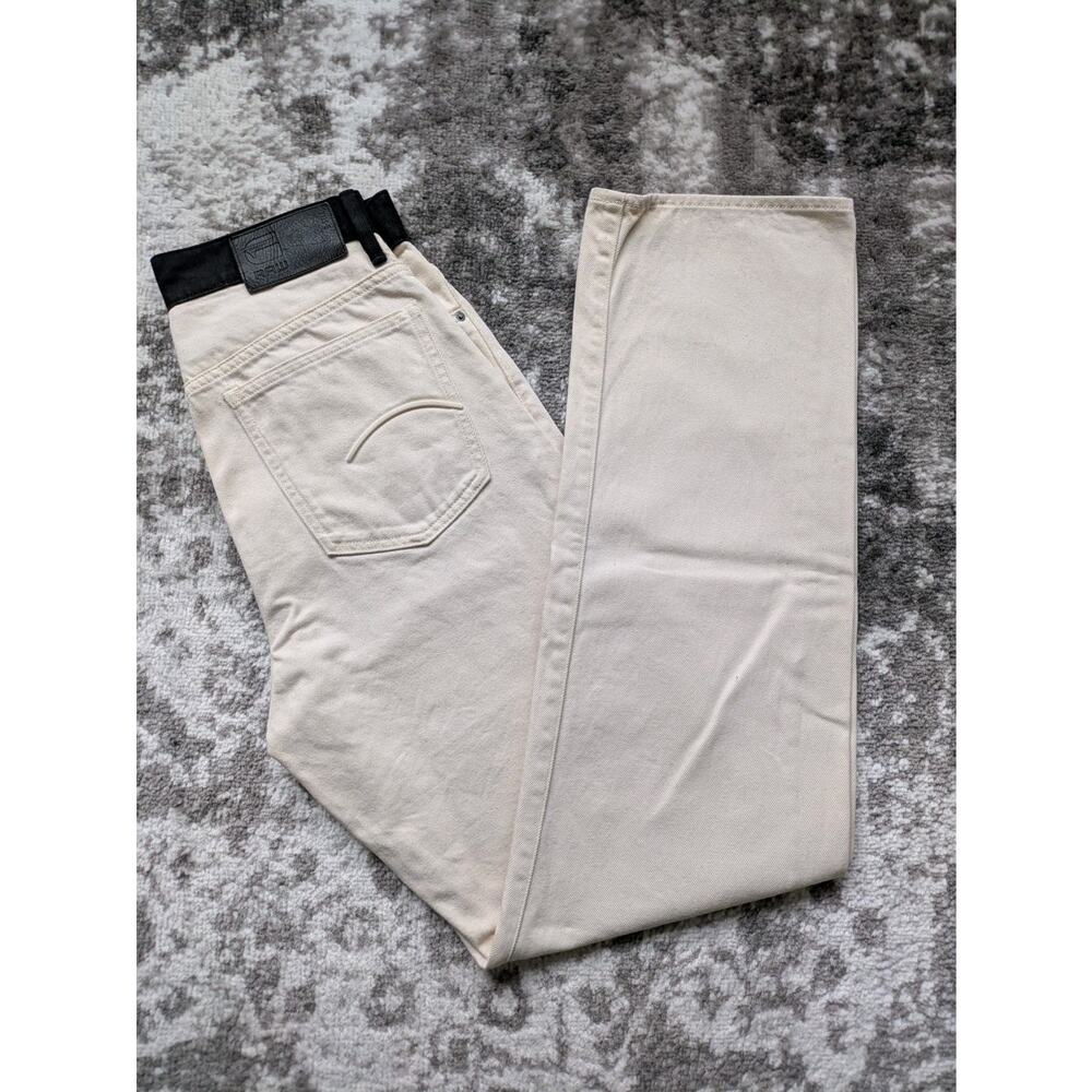 G-Star Raw Tedie Ultra High Straight Jeans, Gold Denim - 28x32 RARE